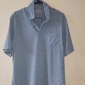 Vineyard Vines Striped golf polo
